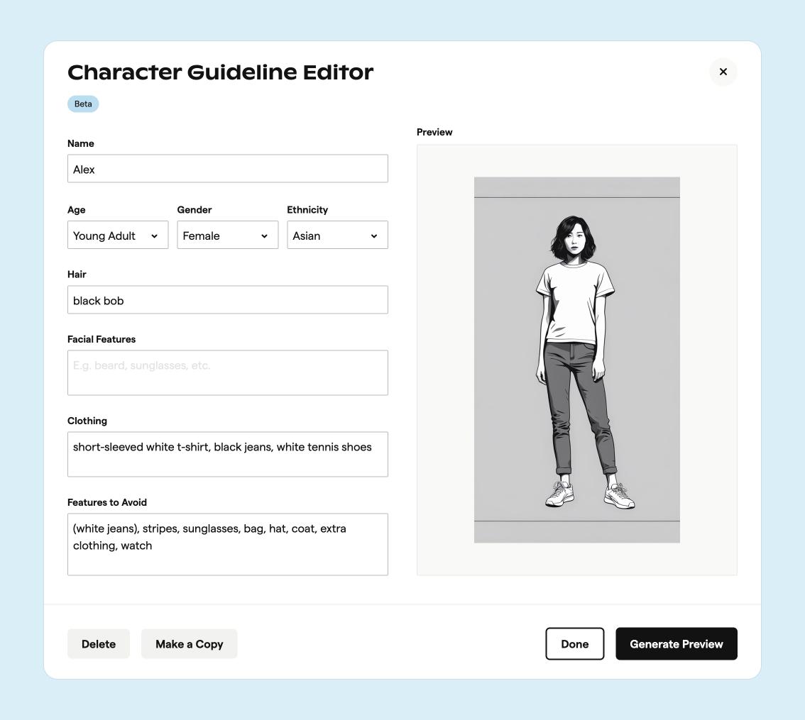 guideline-editor